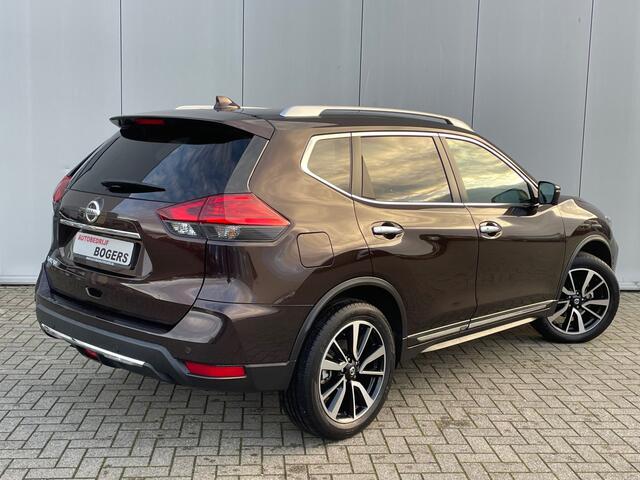 Nissan X-TRAIL 1.6 DIG-T Tekna Navigatie, Schuifdak, Leder, 19"Lm, 360 Camera, Climate Control, Cruise Control, Stoelverwarming
