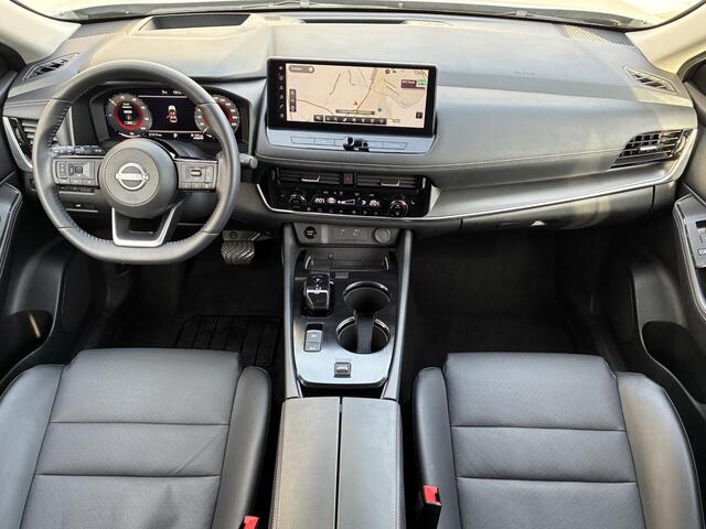 Nissan X-TRAIL 1.5 e-Power Tekna / Fabrieksgarantie t/m 05-2028 / Apple Carplay/Android Auto / Adaptieve Cruise Control / Stoel-/Stuur-/Voorruitverwarming / Elektrische Achterklep / All-Season banden / Navigatie / Achteruitrijcamera /