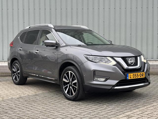 Nissan X-TRAIL 1.6 DIG-T Tekna / Trekhaak 1800 KG / Lederen Bekleding / Schuif/Kanteldak / BOSE Audio / Navigatie / 360 Graden Camera / Stoelverwarming Voor + Achter / Elektrische Kofferbak / Stuurverwarming / Elektrisch Verstelbare Bestuurdersstoel /