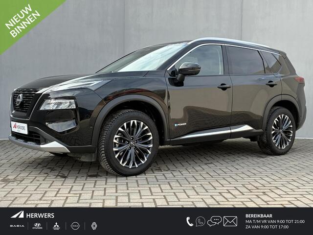 Nissan X-TRAIL 1.5 e-4orce Tekna 4WD / Trekgewicht 1800KG / Apple Carplay/Android Auto / Adaptieve Cruise Control / Stoel-/Stuur-/Voorruitverwarming / Elektrische Achterklep / All-Season banden / Navigatie / Achteruitrijcamera /