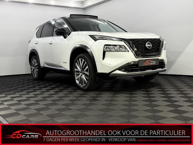 Nissan X-TRAIL 1.5 e-4orce Tekna Plus Panoramadak, Leder, 360 Camera, Navi, Keyless start, Memory stoelen, Head-up display, Winterpakket, Cruise control adaptief, 3 jaar garantie