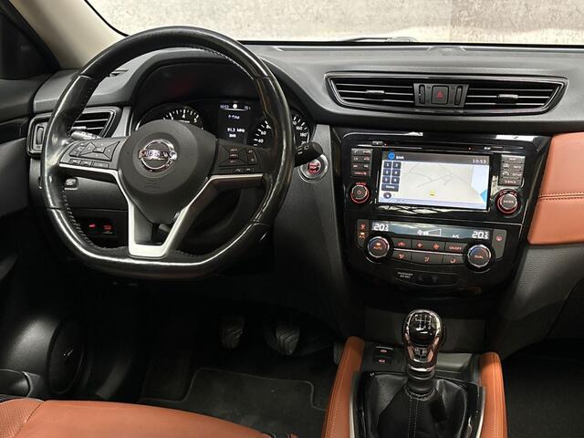 Nissan X-TRAIL 1.6 DIG-T Tekna 164Pk (PANORAMADAK, NAVIGATIE, BRUIN LEDER, 360 CAMERA, GETINT GLAS, SPORTSTOELEN, STUUR/STOELVERWARMING, ELEK ACHTERKLEP, NIEUWSTAAT)