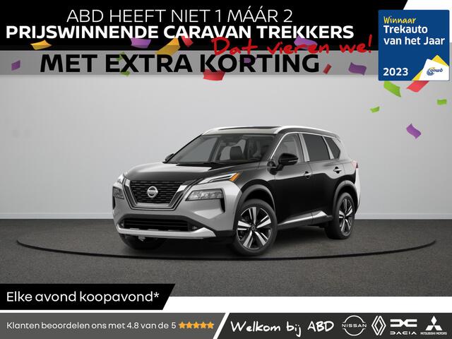 Nissan X-TRAIL Tekna Plus e-4ORCE | 12.3" NissanConnect Navigatie- en infotainmentsysteem | Achteruitrijcamera met dynamische afstandsmarkering | Audiosysteem met Apple Carplay & Android Auto, USB aansluiting, stuurwielbediening en 6 luidsprekers