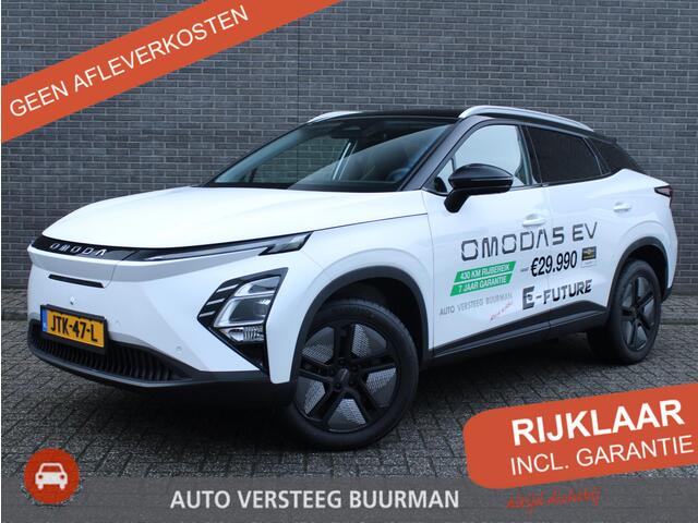 Omoda 5 Premium 61 kWh Automaat, Lederen Bekleding, Schuif/Kanteldak, Navigatie, Applecarpl./Andr. Auto, 400 KM ACTIERADIUS