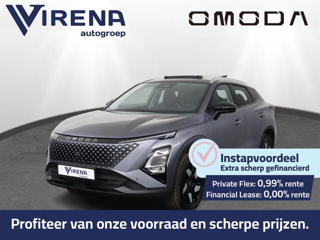Omoda 5 SHS Hybride 1.6 T-GDi Premium - Schuifkanteldak - Stoel verwarming & ventilatie - Elektrische achterklep - Lederen interieur - 7 Jaar of 150.000 Fabrieksgarantie