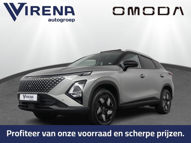 Omoda 5 SHS-H 1.6 T-GDi Premium - Kantel/Schuifdak - Adaptief Cruisecontrol - 18' Lichtmetalen Velgen - Privacy Glass - Stoel/Stuurwiel Verwarming - 7 Jaar Fabrieksgarantie