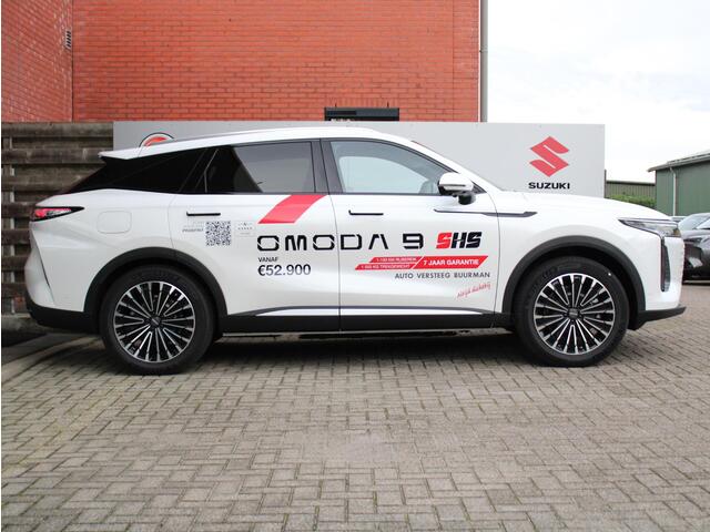 Omoda 9 1.5T-GDi SHS-P Premium 20"LM velgen, Elek.schuif/kanteldak, Camera voor/achter, 1.500 kg trekgewicht