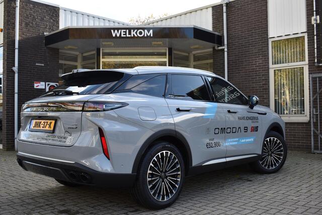 Omoda 9 SHS Premium | SCHUIF/KANTELDAK | 360 CAMERA | LEDER | HUD | SONY | APPLECARPLAY/ANDROIDAUTO | STUUR/STOELVERWARMING | ADAPT. CRUISE CONTROL | CLIMATE CONTROL | PDC | LMV
