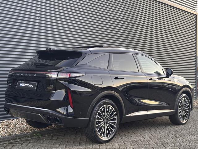 Omoda 9 SHS Premium Plug-In Hybride Automaat met 1100 km Range, Lederen bekleding, Elektrsiche stoelverstelling voor en achter Nu te bestellen en proef te rijden!