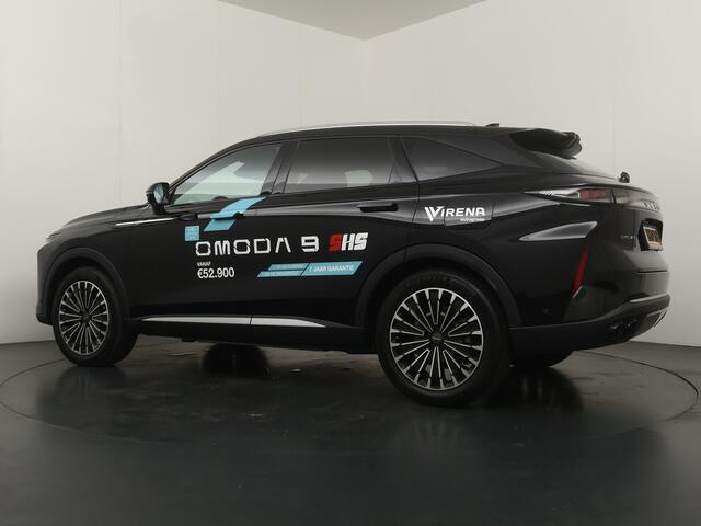 Omoda 9 SHS 1.5T-GDi SHS-P Premium - DEMO - Panoramadak - 140km actieradius plug in hybride - Parkeerhulp voor en achter - 7 jaar Fabrieksgarantie