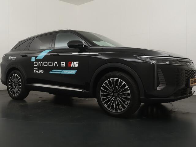 Omoda 9 SHS 1.5T-GDi SHS-P Premium - DEMO - Panoramadak - 140km actieradius plug in hybride - Parkeerhulp voor en achter - 7 jaar Fabrieksgarantie