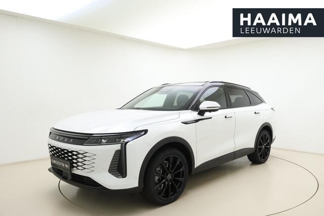 Omoda 9 SHS 1.5T-GDi SHS-P Premium Black Edition | 21'' lichtmetalen velgen | Zwart dak | Instelbare vering | Stoelmassage | Panoramadak | HUD | Camera's rondom | All season banden