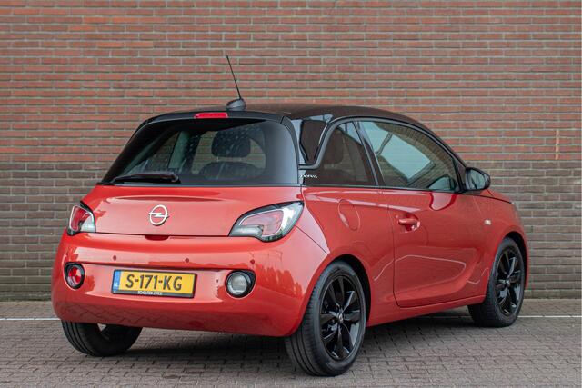 Opel ADAM 1.2 Jam, Carplay, Half leder, PDC, Navigatie, Bluetooth, Airco, Cruise control.