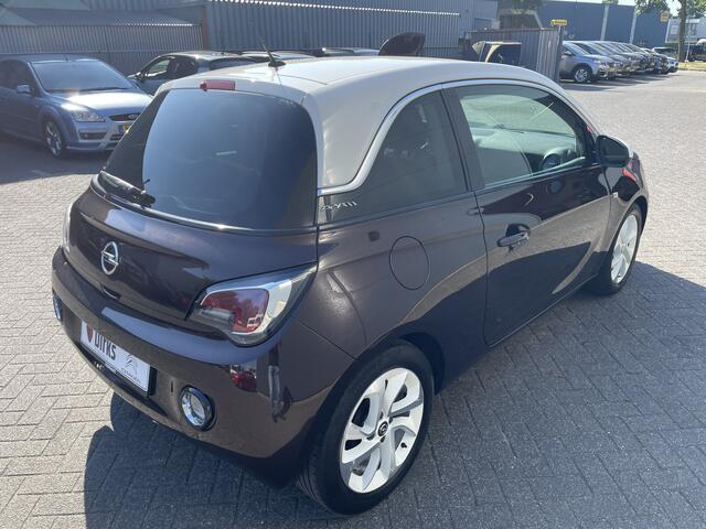 Opel ADAM 1.2 Jam Favourite (Airco - Navigatie via APP - Apple Carplay - Parkeersensoren - Lichtmetalen velgen - Two Tone)