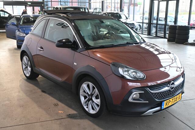 Opel ADAM 1.0 Turbo Rocks Online Edition Clima Panoramadak Dealer Onderhouden! Inruil Mogelijk!