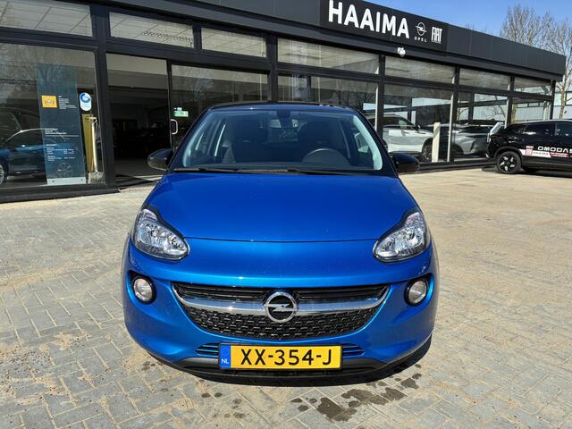 Opel ADAM 1.0 Turbo 90pk BlitZ | Navigatie | Airco | Cruise control | Lage km stand | Stoel- en stuurverwarming | Apple Carplay/ Android auto | Lichtmetalen velgen | Zwart dak
