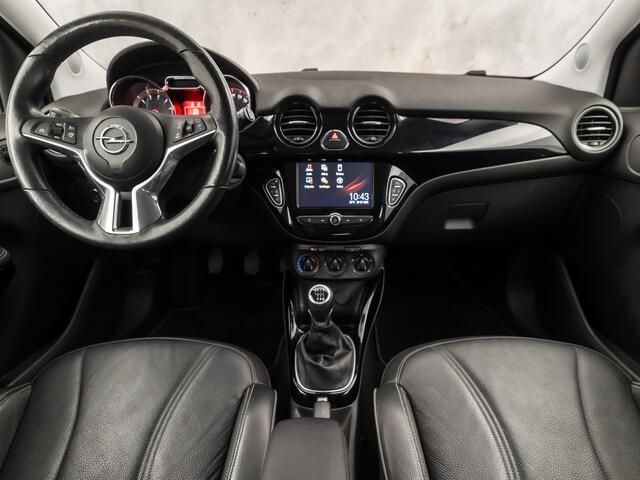 Opel ADAM 1.0 Turbo Jam Favourite (APPLE CARPLAY, LEDER, STUUR/STOELVERWARMING, CRUISE, SPORTSTOELEN, PARKEERSENSOREN, LM VELGEN, NIEUWE APK, NIEUWSTAAT)