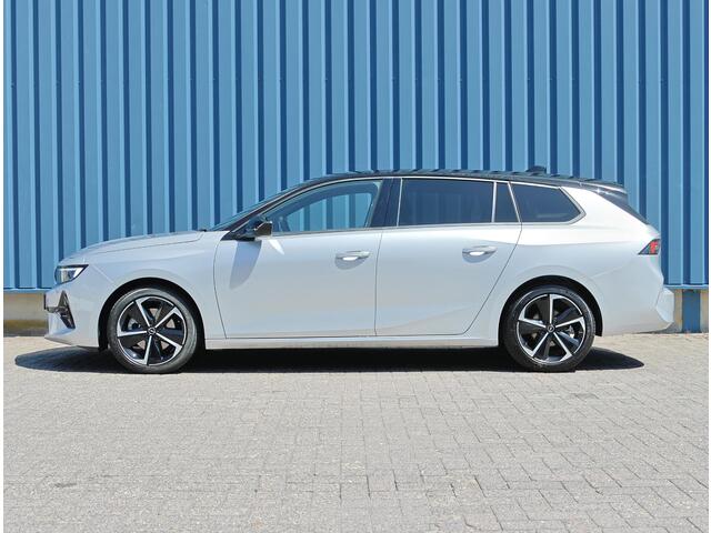 Opel ASTRA Sports Tourer 1.2 136PK Turbo Hybrid GS | head-up display | 360° Camera | Navigatie | Stoel/Stuur verwarmd | AGR Bestuurdersstoel | Adaptive CruiseControl | AppleCarPlay/AndroidAuto | Two-Tone |