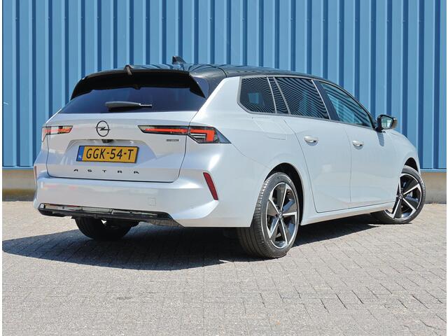 Opel ASTRA Sports Tourer 1.2 136PK Turbo Hybrid GS | head-up display | 360° Camera | Navigatie | Stoel/Stuur verwarmd | AGR Bestuurdersstoel | Adaptive CruiseControl | AppleCarPlay/AndroidAuto | Two-Tone |