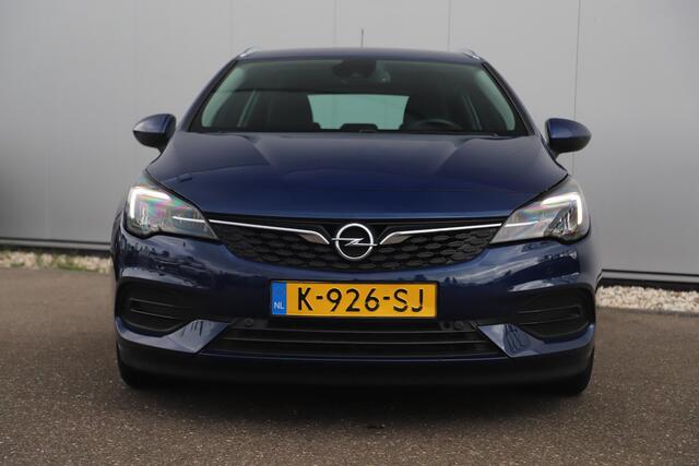 Opel ASTRA Sports Tourer 1.2 Business Elegance 146PK Half Leder Sportstoelen Keyless Navigatie Achteruitrijcamera Clima Cruise 16 inch LMV
