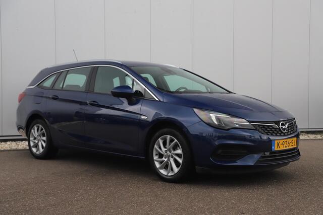 Opel ASTRA Sports Tourer 1.2 Business Elegance 146PK Half Leder Sportstoelen Keyless Navigatie Achteruitrijcamera Clima Cruise 16 inch LMV