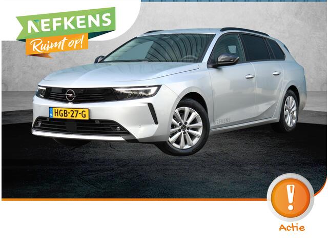 Opel ASTRA Sports Tourer 1.2 110PK Turbo Business Edition | AppleCarPlay/AndroidAuto | Camera | Navigatie | Stoel/Stuur verwarmd | AGR Bestuurdersstoel | Adaptive CruiseControl | Isofix | Privacy Glass |