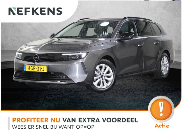 Opel ASTRA Sports Tourer 1.2 110PK Turbo Business Edition | 1ste eigenaar | AppleCarPlay/AndroidAuto | Camera | Navigatie | Stoel/Stuur verwarmd | AGR Bestuurdersstoel | Adaptive CruiseControl | Isofix | Privacy Glass |