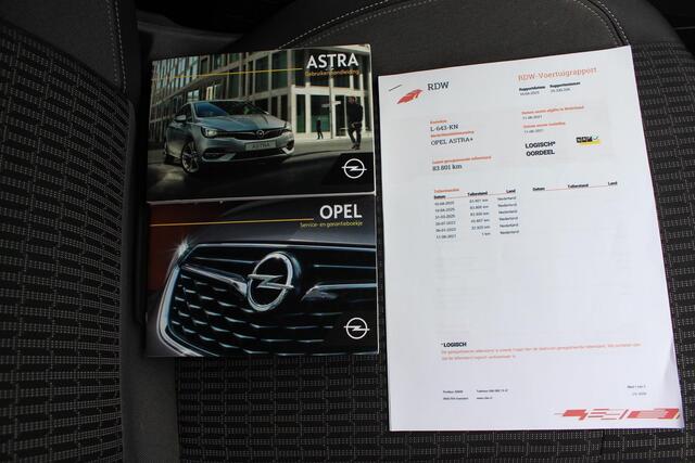 Opel ASTRA 1.2 turbo+ 146PK Business Elegance camera DAB audio Carplay 18 inch velgen climate en cruise control