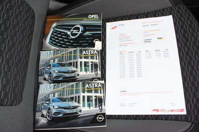Opel ASTRA Sports Tourer 1.2 Edition 131PK , AGR stoel,carplay android, Navi, Camera, climate + cruise control,1e eigenaar.
