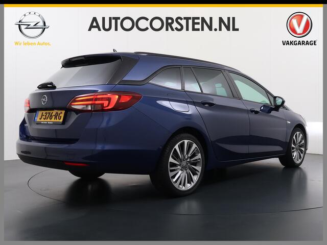 Opel ASTRA Sports Tourer 1.2T Leer/Alcantara Led-Matrix Innovation Bose®-Hifi Navi Camera Park-Assist + PDC-a+v Apple Carplay Android Keyless Dual-Ecc Elegance AGR-Comfort-Stoel+Stuur+Voorruitverwarming Elek.Achterklep Pdc Lane Assist DAB Regen-Lichtsensor Bordherke