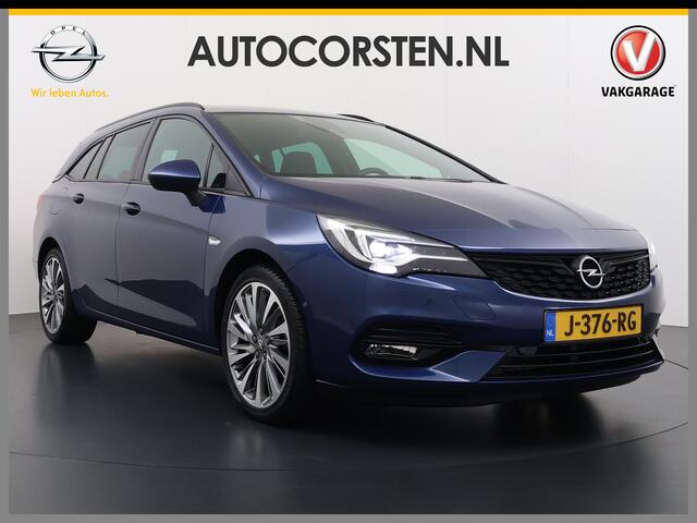 Opel ASTRA Sports Tourer 1.2T Leer/Alcantara Led-Matrix Innovation Bose®-Hifi Navi Camera Park-Assist + PDC-a+v Apple Carplay Android Keyless Dual-Ecc Elegance AGR-Comfort-Stoel+Stuur+Voorruitverwarming Elek.Achterklep Pdc Lane Assist DAB Regen-Lichtsensor Bordherke