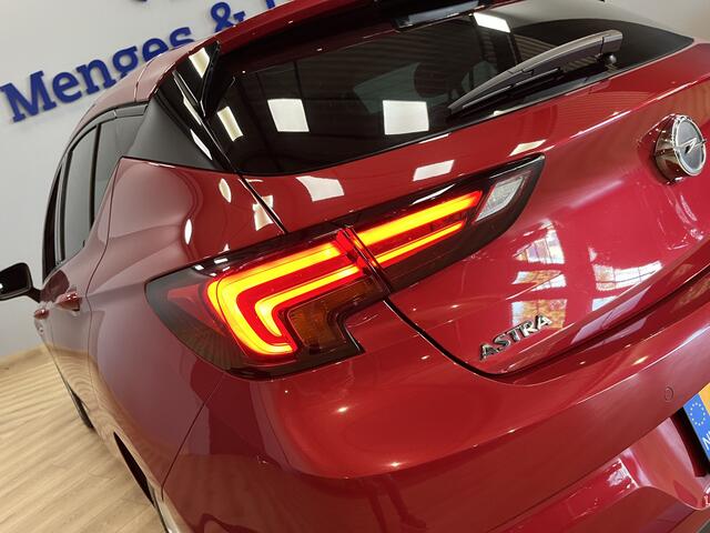 Opel ASTRA 1.2 Elegance Airco ECC | Stoelkoeling | Leder | Stoelverwarming | Trekhaak | Camera | DAB | Apple Carplay Android Auto