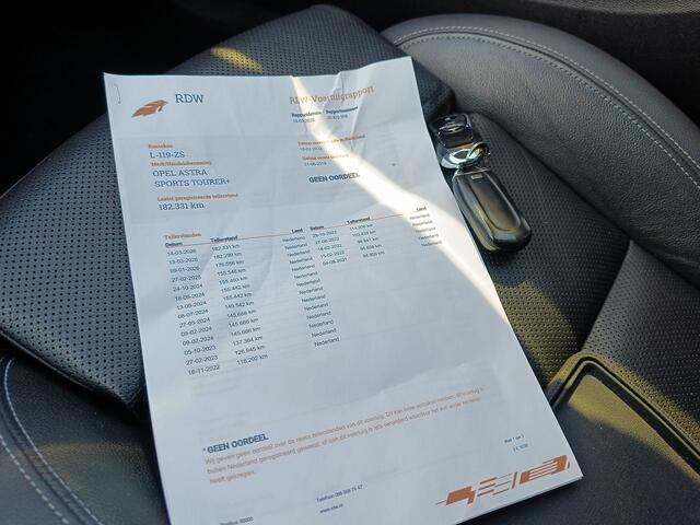 Opel ASTRA Sports Tourer 1.6 Turbo Innovation | Airco | Cruise Controle | keyless entry | 200 pk | Leer |