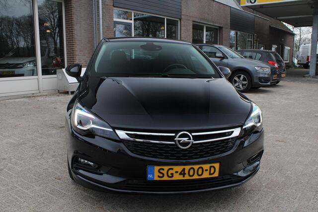 Opel ASTRA 1.0 Carplay, ACC, Achteruitrijcamera, ECC, LED, NAVI, Parksens. V en A, Leder/Stof, Parkeer assistent, Trekhaak, 16" LMV