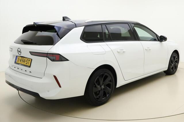 Opel ASTRA Sports Tourer 1.2 Level 4 130 PK | Navigatie | Climate control | Rondomzicht Camera | Zwart dak | Keyless | Draadloze telefoonlader | Lichtmetalen velgen Black