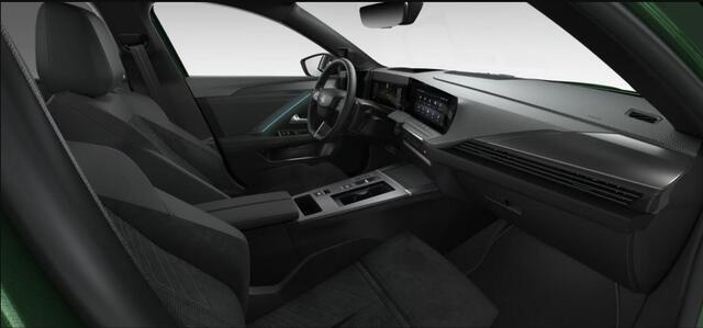 Opel ASTRA Electric 58 kWh Ultimate | Adaptive Cruise Control | Elektrisch schuif/kantel dak | Stoelverwarming | Verwarmd stuurwiel | Alcantara bekleding | Navigatie | AGR stoelen | Massage | Matrix LED | 18'' Lichtmetalen velgen