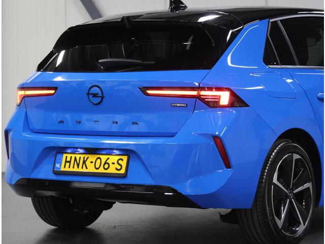 Opel ASTRA 1.2 145PK Hybrid GS | 1ste eigenaar | AppleCarPlay/AndroidAuto | Head-Up Display | Navigatie | Adaptive Cruise Control | Keyless | AGR Stoel | Stoel/Stuur/Voorruitverwarming | FULL LED | 360'Camera | Isofix | Privacy Glass | Parkeersensoren | Two-Tone |