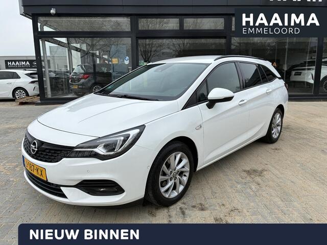Opel ASTRA Sports Tourer 1.2T 130Pk Elegance | Climate control | Navigatie | Camera | Elektrisch Pakket | Trekhaak | Parkpilot | Alcantara bekleding | LED | AGR Stoelen