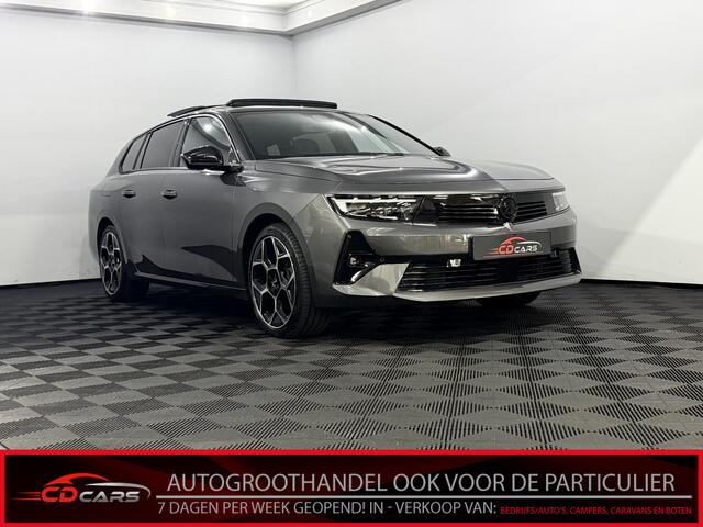 Opel ASTRA Sports Tourer 1.2 Ultimate Panoramadak, 360 Camera, Navi, Memory stoelen, Elektrische achterklep, Head-up display, Keyless start