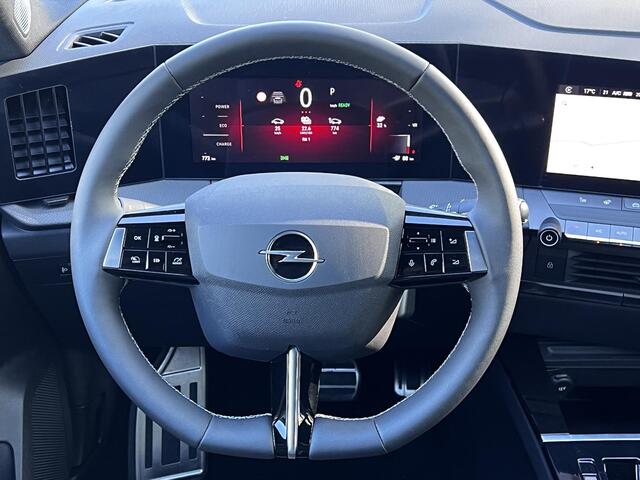 Opel ASTRA Sports Tourer 54 kWh GS Electric / Nieuw / Tot 8 jaar fabrieksgarantie mogelijk / WLTP 418 km / CCS snel laden / Warmte pomp / Camera 360° / Adaptieve CC / Dode hoek detectie / Navi / Apple Carplay Android / Stuur- & stoelverwarming / 18" LM wielen /