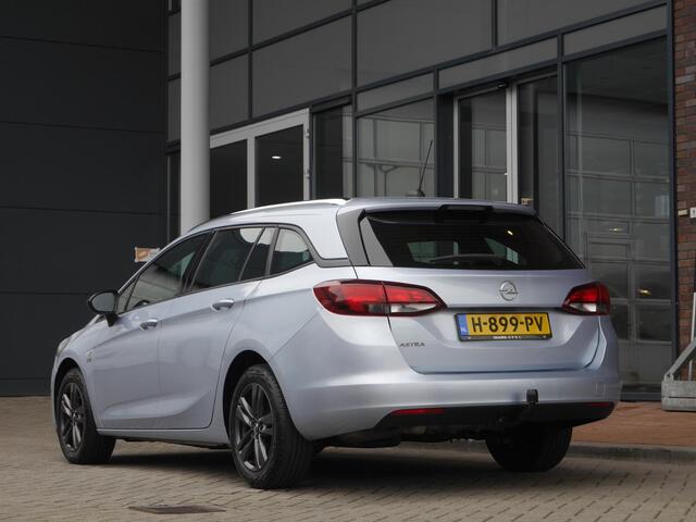 Opel ASTRA Sports Tourer 1.2 Edition 2020 | Stoel en stuurverwarming | Trekhaak | Lichtmetalen velgen | Navigatie | 130PK | Airco