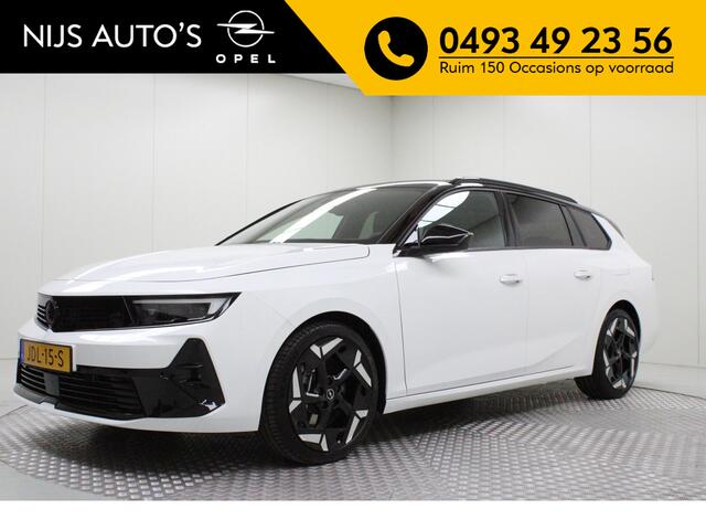 Opel ASTRA Sports Tourer 1.6 Turbo Plug In Hybrid GS | FULL OPTIONS | automaat | navi | matrix | head up | cruise adaptief | pdc v/a+camera | elect. panaramdak | elektr. achterklep | verwarmde vooruit | stoelverwarming | elekt. inklapbare spiegels | keyless