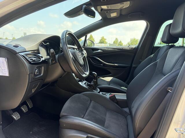 Opel ASTRA Sports Tourer 1.2 Ultimate 146pk,Camera,Keyless,Carplay,6 Bak,Afn Trekhaak,Stoelverw,Lm velgen,Alcantara-Leder,Dealer Onderhouden,Clima,Cruise,Dodehoek,Rijstrooksensor,N.A.P,PDc V+A,Apk tot 07-2028