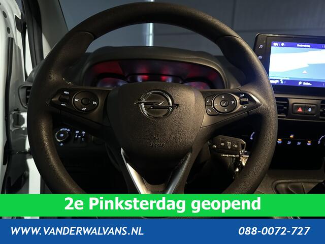 Opel COMBO 1.6D L1H1 inrichting Euro6 Airco | Apple Carplay | Imperiaal | Trekhaak | Navigatie Cruisecontrol, parkeersensoren, zijdeur