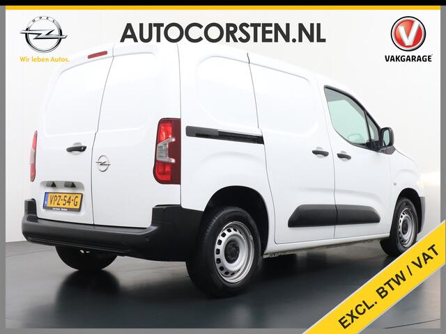 Opel COMBO 1.5D L1H1 Navi Apple/Android Airco Pdc SchuifdeurRechts CruiseControl Elek.Ramen Dab Bluetooth Mistlampen Regensensor Aut.Verlichting Volledig Betimmerde Laadbak Edition