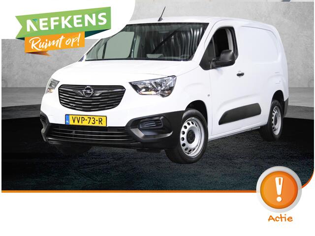 Opel COMBO 1.5D L2H1 100PK Standaard | AppleCarPlay/AndroidAuto | Houtenlaadvloer | Cruise Control | Airco | Navigatie | Parkeersensoren | DAB Radio | Armsteun | Parkeersensoren |