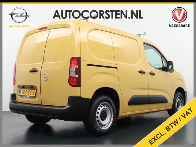 Opel COMBO 1.5CDTI EURO6 3-Persoons Airco Cruise Control Bluetooth Elektr.ramen Elektr.spiegels+Verwarmd Centr.Vergr+ab. L1H1 Edition Schuifdeur Betonplex vloer Lat om Lat betimmering