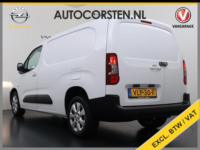 Opel COMBO 1.5D 131PK Automaat L2H1 Navi Airco Pdc Dakdragers Apple Carplay Android Auto Cruise DAB Edition Schuifdeur Betonplex Wandbetimmering Bott Inbouwkast Regen-Lichtsensor 1e Eigenaar Origineel Nederlandse Bedrijfswagen