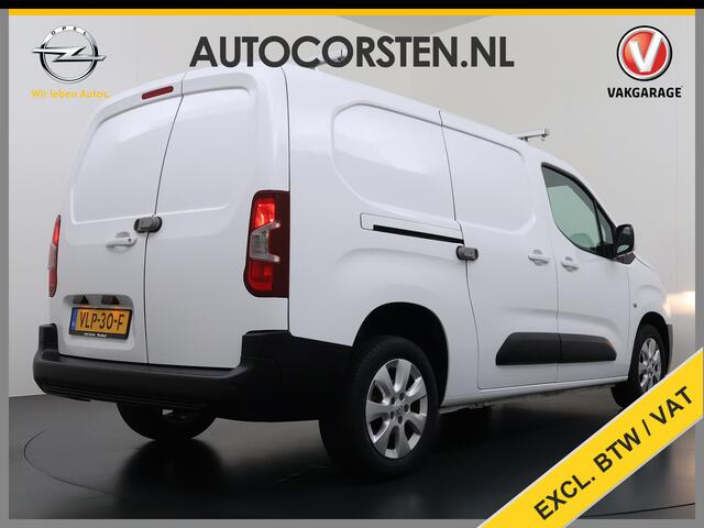 Opel COMBO 1.5D 131PK Automaat L2H1 Navi Airco Pdc Dakdragers Apple Carplay Android Auto Cruise DAB Edition Schuifdeur Betonplex Wandbetimmering Bott Inbouwkast Regen-Lichtsensor 1e Eigenaar Origineel Nederlandse Bedrijfswagen