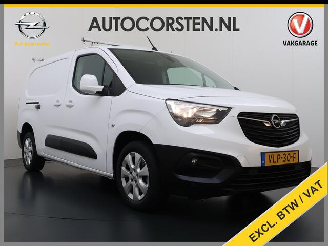 Opel COMBO 1.5D 131PK Automaat L2H1 Navi Airco Pdc Dakdragers Apple Carplay Android Auto Cruise DAB Edition Schuifdeur Betonplex Wandbetimmering Bott Inbouwkast Regen-Lichtsensor 1e Eigenaar Origineel Nederlandse Bedrijfswagen